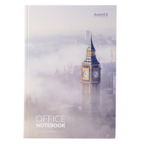 Фото - Книга записна А4, 192арк., кліт., London 44395 Фото - Книга записна А4, 192арк., кліт., London 44395