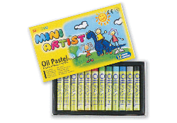Пастель олійна  MINI 12кол., MOPS-12, MUNGYO