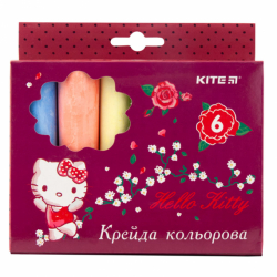 Фото - Крейда кольорова Jumbo, 6 кол. HK 45014 Фото - Крейда кольорова Jumbo, 6 кол. HK 45014