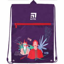 Фото - Сумка для взуття з кишенею Kite Education 601L-1 VIS 46624 Фото - Сумка для взуття з кишенею Kite Education 601L-1 VIS 46624