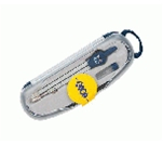 Фото - Циркуль в футляре + грифель COLLEGE, темно-синяя 9345