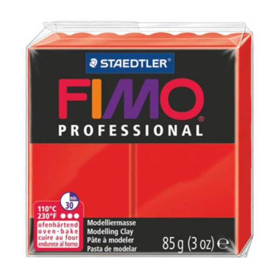 Фото - Пластика Professional, Червона, 85г, Fimo 48037 Фото - Пластика Professional, Червона, 85г, Fimo 48037