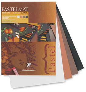 Фото - Склейка для пастелі Pastelmat А4 (24х30см), 360г/м2, 12л., теплі відтінки, Clairefontaine 23404 Фото - Склейка для пастелі Pastelmat А4 (24х30см), 360г/м2, 12л., теплі відтінки, Clairefontaine 23404