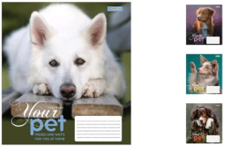 А5/12 кос. без д/л 1В Dog loyality, зошит учнів.
