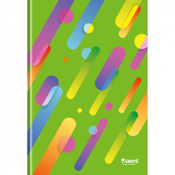 Фото - Книга записна А4 Colour Rain, 96арк., кліт., зелений 34810 Фото - Книга записна А4 Colour Rain, 96арк., кліт., зелений 34810