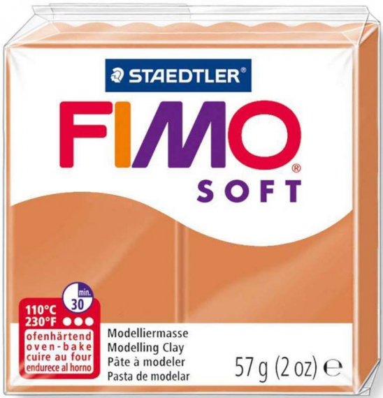Фото - Пластика Soft, Коньяк, 57г, Fimo 47252 Фото - Пластика Soft, Коньяк, 57г, Fimo 47252