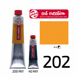Фото - Фарба олійна ArtCreation, (202) Жовтий темний, 200 мл, Royal Talens 48929 Фото - Фарба олійна ArtCreation, (202) Жовтий темний, 200 мл, Royal Talens 48929