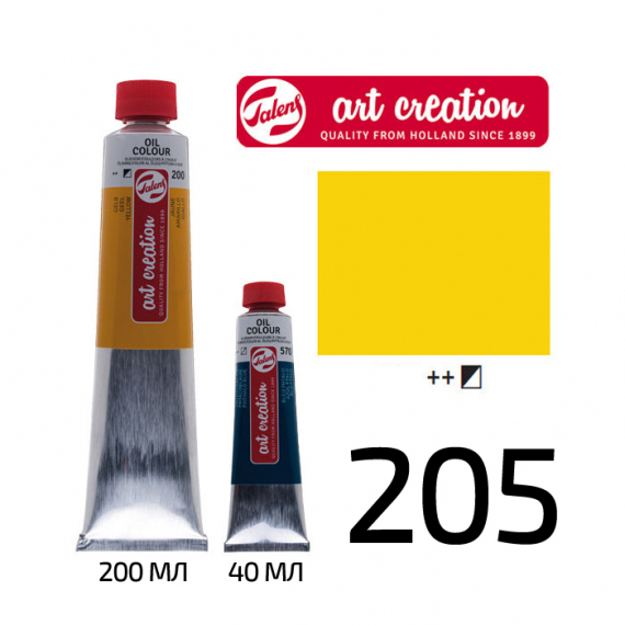 Фото - Фарба олійна ArtCreation, (205) Лимонний жовтий, 40 мл, Royal Talens 49661 Фото - Фарба олійна ArtCreation, (205) Лимонний жовтий, 40 мл, Royal Talens 49661