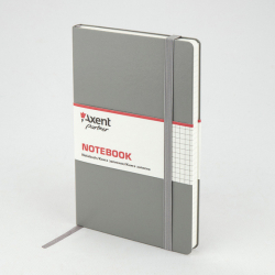 Фото - Книга записна Partner Pro, 130*210, 112арк, кл, сіра 41398 Фото - Книга записна Partner Pro, 130*210, 112арк, кл, сіра 41398
