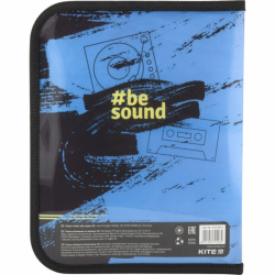 Папка об&#039;ємна на блискавці, В5, Be sound