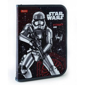 Фото - Папка для труда пласт. на молнии  с внутр. карманом А4 'Star wars' 31991 Фото - Папка для труда пласт. на молнии  с внутр. карманом А4 'Star wars' 31991