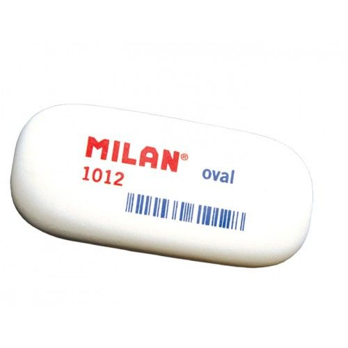 Фото - Гумка овальна біл. 'TM MILAN' 6,2*2,8*1,2см (уп.12)CMM1012 8313 Фото - Гумка овальна біл. 'TM MILAN' 6,2*2,8*1,2см (уп.12)CMM1012 8313