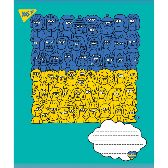Фото - А5/24 лін. YES Ukraine, зошит учнів. 60901 Фото - А5/24 лін. YES Ukraine, зошит учнів. 60901
