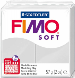 Фото - Пластика Soft, Сіра, 57г, Fimo 48062 Фото - Пластика Soft, Сіра, 57г, Fimo 48062