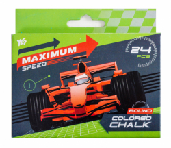 Фото - Крейда кольорова кругла 24 шт. 'Maximum speed' (уп.12) 38348 Фото - Крейда кольорова кругла 24 шт. 'Maximum speed' (уп.12) 38348