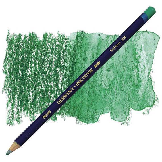 Фото - Олівець чорнильний Inktense (1330), Яскраво-зелений, Derwent 57378 Фото - Олівець чорнильний Inktense (1330), Яскраво-зелений, Derwent 57378