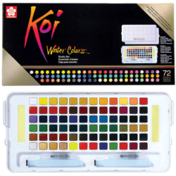 Фото - Набір акварелі KOI SKETCH BOX, 72шт, Sakura 61574 Фото - Набір акварелі KOI SKETCH BOX, 72шт, Sakura 61574