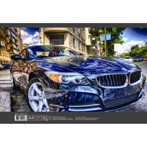 Фото - Альбом для малювання на спір. 30 арк. 120 г/м A4 (УФ)  АА4130 'Dream Motors', Серфінг 46654 Фото - Альбом для малювання на спір. 30 арк. 120 г/м A4 (УФ)  АА4130 'Dream Motors', Серфінг 46654