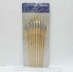Фото - Набір пензлів Щетина (12PCS) (уп.-12;) арт.HX579 3328 Фото - Набір пензлів Щетина (12PCS) (уп.-12;) арт.HX579 3328