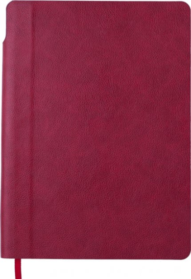 Фото - Блокнот діловий FRESH А5, 96 арк., Лінія, обкл. штучна шкіра, т.-червоний 57076 Фото - Блокнот діловий FRESH А5, 96 арк., Лінія, обкл. штучна шкіра, т.-червоний 57076