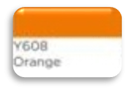 Скетч-маркер двосторонній Y608 - ORANGE