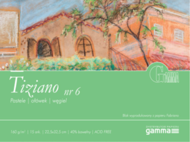 Фото - Альбом для пастелі GAMMA Tiziano 160г/м 15арк (клеєн.) 32,5*45см, папір ТМ FABRIANO 31626 Фото - Альбом для пастелі GAMMA Tiziano 160г/м 15арк (клеєн.) 32,5*45см, папір ТМ FABRIANO 31626