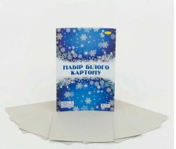 Картон білий А4 7л. 235г/м2 "АП" (уп.30)