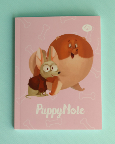 Фото - Блокнот TM Profiplan 'Puppy Note', pink A5 mini 54027 Фото - Блокнот TM Profiplan 'Puppy Note', pink A5 mini 54027