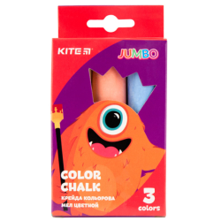 Фото - Крейда кольорова Jumbo, 3 кол. Jolliers 45012 Фото - Крейда кольорова Jumbo, 3 кол. Jolliers 45012
