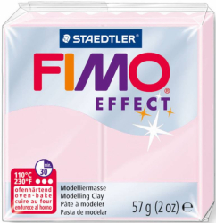 Пластика Effect, Рожева пастельна, 57г, Fimo