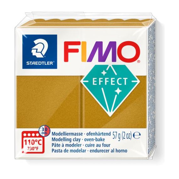 Фото - Пластика Effect, Золото металік, 57г, Fimo 52287 Фото - Пластика Effect, Золото металік, 57г, Fimo 52287
