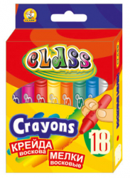 Фото - Крейда воскова, 18 кол, 8*90мм, 7604, CLASS (уп.12) 40666 Фото - Крейда воскова, 18 кол, 8*90мм, 7604, CLASS (уп.12) 40666