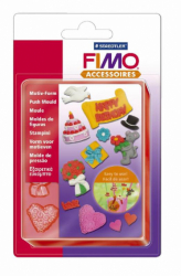 Прес-форма "Свято", 11 шт,  30*30 мм, Fimo