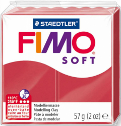 Фото - Пластика Soft, Вишнева, 57г, Fimo 47247