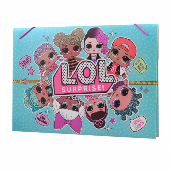 Фото - Папка пласт. на гумці 38*25см 'LOL Juicy' 47048 Фото - Папка пласт. на гумці 38*25см 'LOL Juicy' 47048