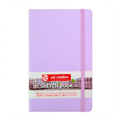 Фото - Блокнот для графіки Talens Art Creation 140г/м2, 9*14см, 80л., Pastel Violet, Royal Talens 58381 Фото - Блокнот для графіки Talens Art Creation 140г/м2, 9*14см, 80л., Pastel Violet, Royal Talens 58381
