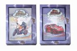 Фото - Блокнот А6 з гліттером  у тонкій коробці CRAZY RACE 47406 Фото - Блокнот А6 з гліттером  у тонкій коробці CRAZY RACE 47406