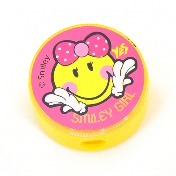 Фото - Точилка круглая 'Smiley World'(pink) 39521 Фото - Точилка круглая 'Smiley World'(pink) 39521