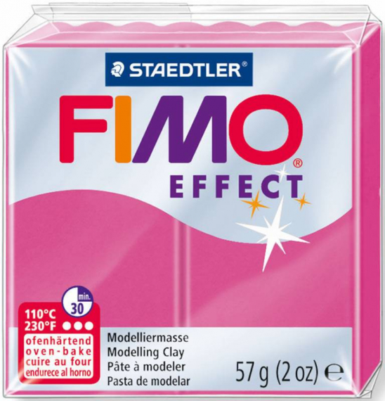 Фото - Пластика Effect, Рубіновий кварц, 57г, Fimo 47236 Фото - Пластика Effect, Рубіновий кварц, 57г, Fimo 47236