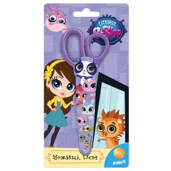 Фото - Ножиці  дитячі в футлярі, 13см PS 29913 Фото - Ножиці  дитячі в футлярі, 13см PS 29913