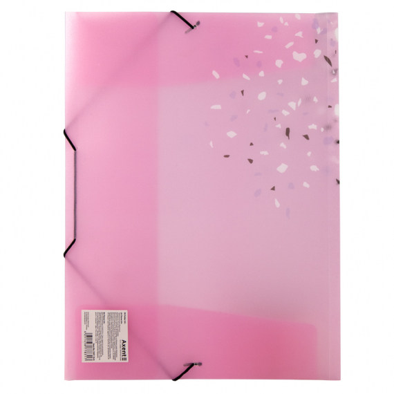 Фото - Папка на гумках, А4+, Shine, рожева 47140